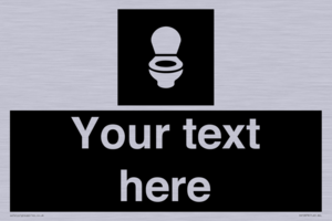 DV10878: Custom information: black panel wc toilet