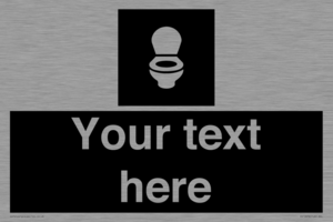 DV10878: Custom information: black panel wc toilet