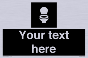 DV10878: Custom information: black panel wc toilet