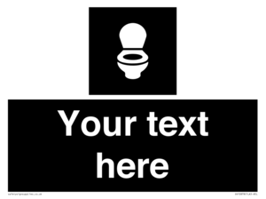 DV10878: Custom information: black panel wc toilet