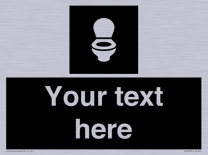 DV10878: Custom information: black panel wc toilet