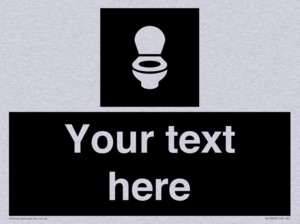 DV10878: Custom information: black panel wc toilet