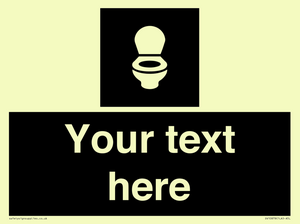 DV10878: Custom information: black panel wc toilet