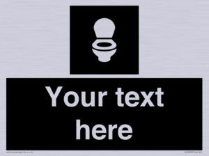 DV10878: Custom information: black panel wc toilet