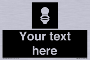 DV10878: Custom information: black panel wc toilet