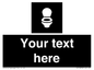DV10878: Custom information: black panel wc toilet