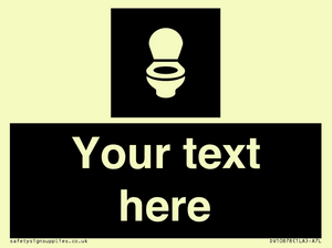 DV10878: Custom information: black panel wc toilet