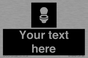 DV10878: Custom information: black panel wc toilet