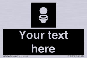 DV10878: Custom information: black panel wc toilet