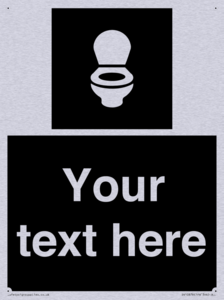 DV10878: Custom information: black panel wc toilet