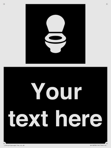 DV10878: Custom information: black panel wc toilet