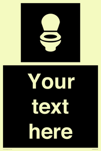 DV10878: Custom information: black panel wc toilet