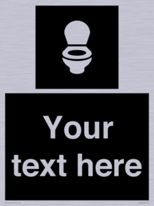 DV10878: Custom information: black panel wc toilet