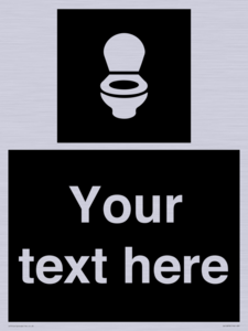DV10878: Custom information: black panel wc toilet