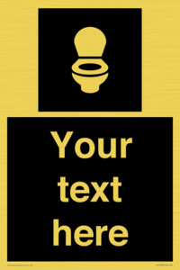 DV10878: Custom information: black panel wc toilet