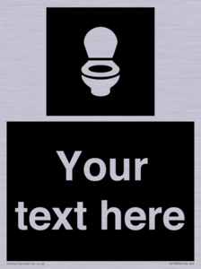 DV10878: Custom information: black panel wc toilet