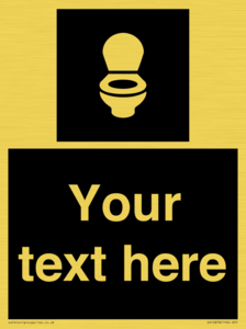 DV10878: Custom information: black panel wc toilet