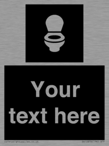 DV10878: Custom information: black panel wc toilet