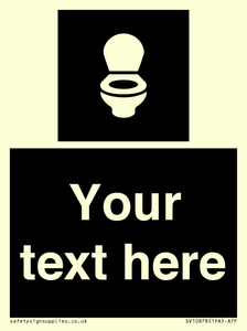 DV10878: Custom information: black panel wc toilet