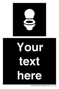 DV10878: Custom information: black panel wc toilet