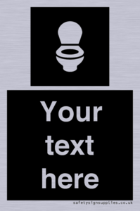 DV10878: Custom information: black panel wc toilet