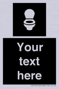 DV10878: Custom information: black panel wc toilet