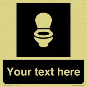 DV10878: Custom information: black panel wc toilet