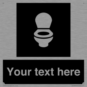 DV10878: Custom information: black panel wc toilet