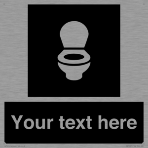 DV10878: Custom information: black panel wc toilet