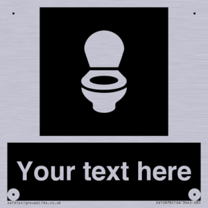 DV10878: Custom information: black panel wc toilet