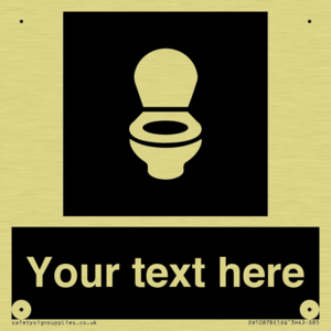 DV10878: Custom information: black panel wc toilet