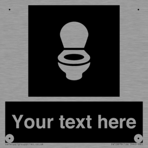 DV10878: Custom information: black panel wc toilet