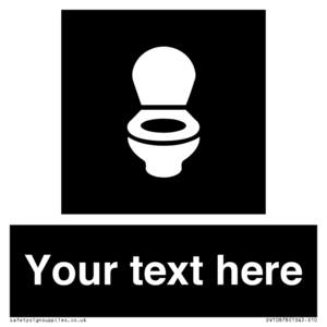 DV10878: Custom information: black panel wc toilet