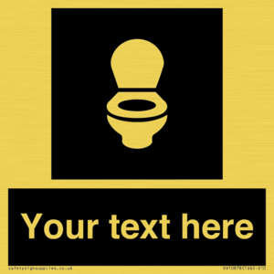 DV10878: Custom information: black panel wc toilet
