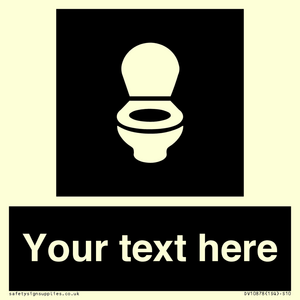 DV10878: Custom information: black panel wc toilet