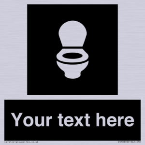 DV10878: Custom information: black panel wc toilet