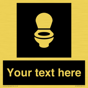 DV10878: Custom information: black panel wc toilet