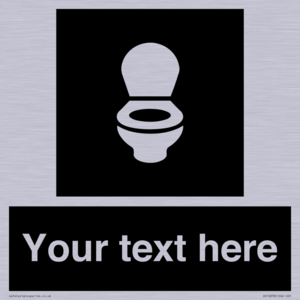 DV10878: Custom information: black panel wc toilet