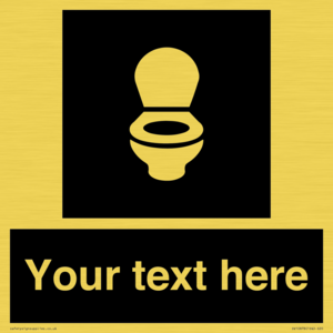 DV10878: Custom information: black panel wc toilet