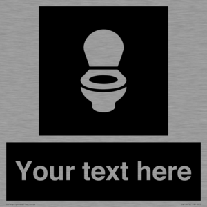 DV10878: Custom information: black panel wc toilet