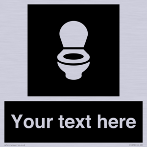 DV10878: Custom information: black panel wc toilet