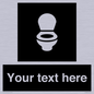 DV10878: Custom information: black panel wc toilet
