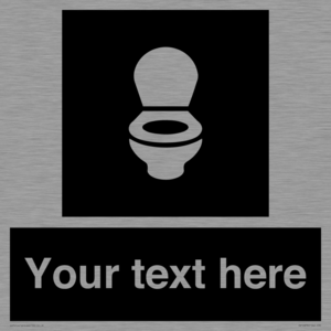 DV10878: Custom information: black panel wc toilet