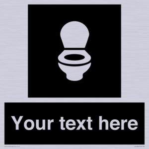 DV10878: Custom information: black panel wc toilet