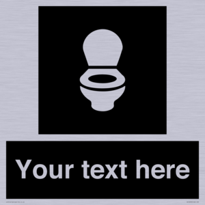 DV10878: Custom information: black panel wc toilet