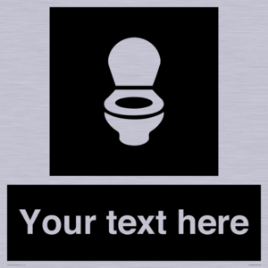 DV10878: Custom information: black panel wc toilet