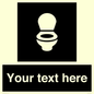 DV10878: Custom information: black panel wc toilet