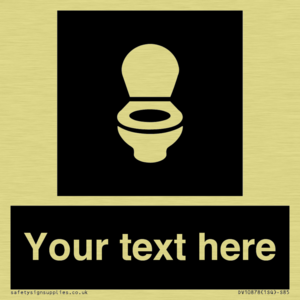 DV10878: Custom information: black panel wc toilet