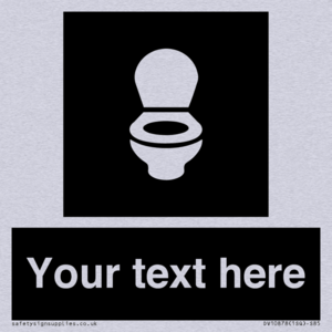 DV10878: Custom information: black panel wc toilet