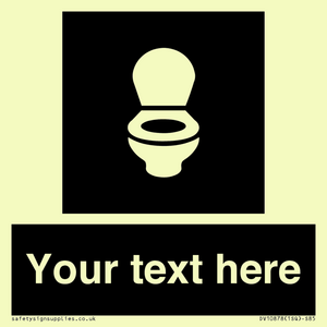 DV10878: Custom information: black panel wc toilet